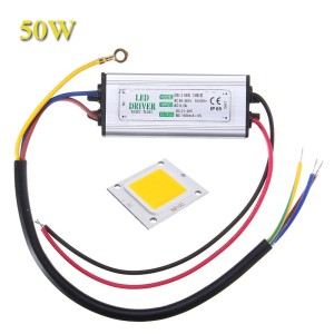 Τροφοδοτικό Προβολέα LED Driver 50W με LED SMD Chip 50W